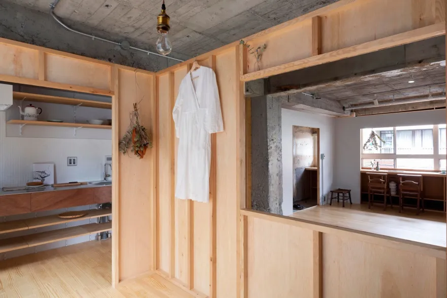 YGC 公寓丨日本东京丨meri shinohara architects-18