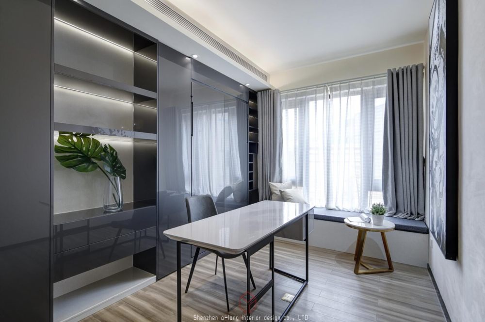 邓宅现代简约风家居设计-13