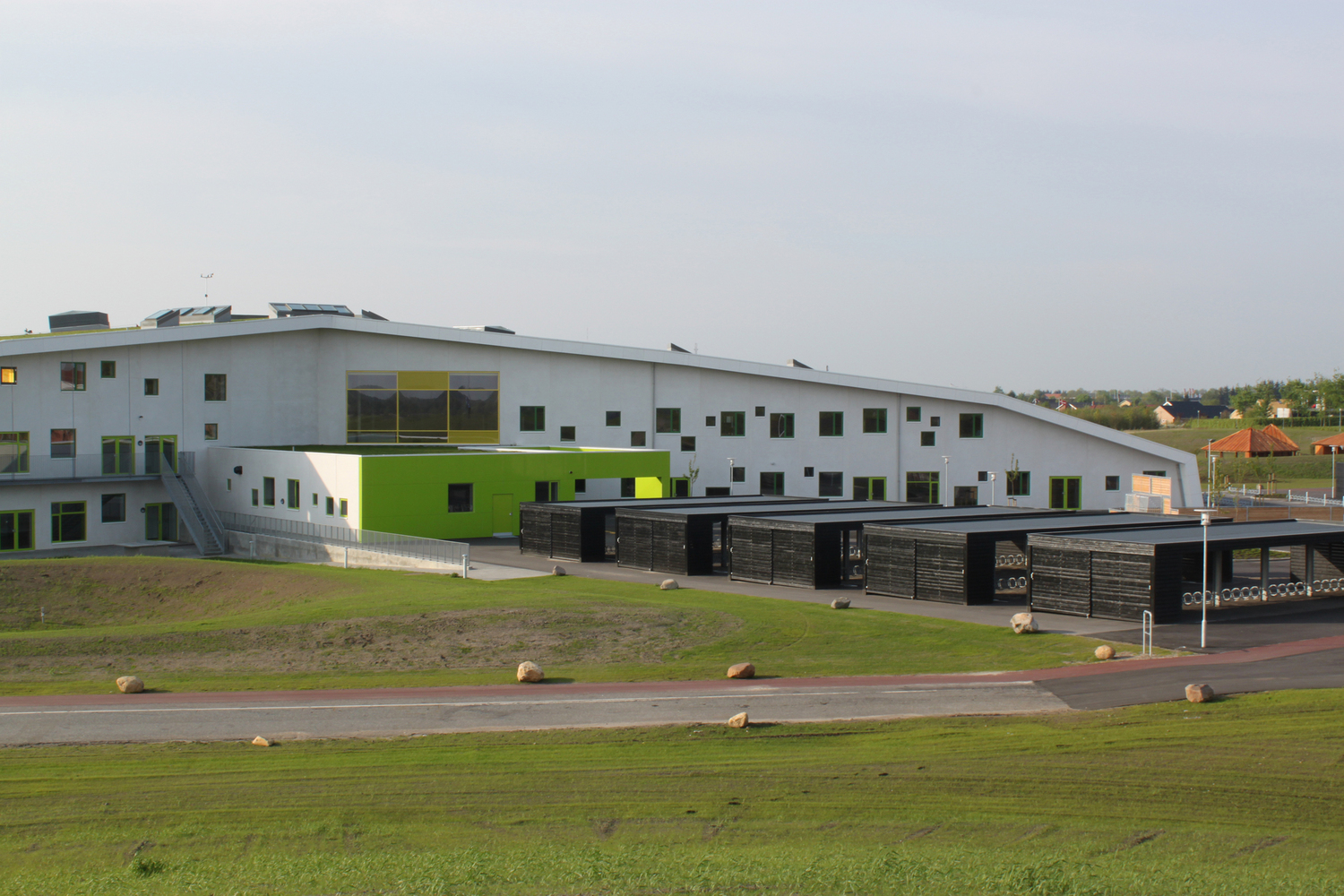 丹麦 Tjørring 学校创新综合体-51