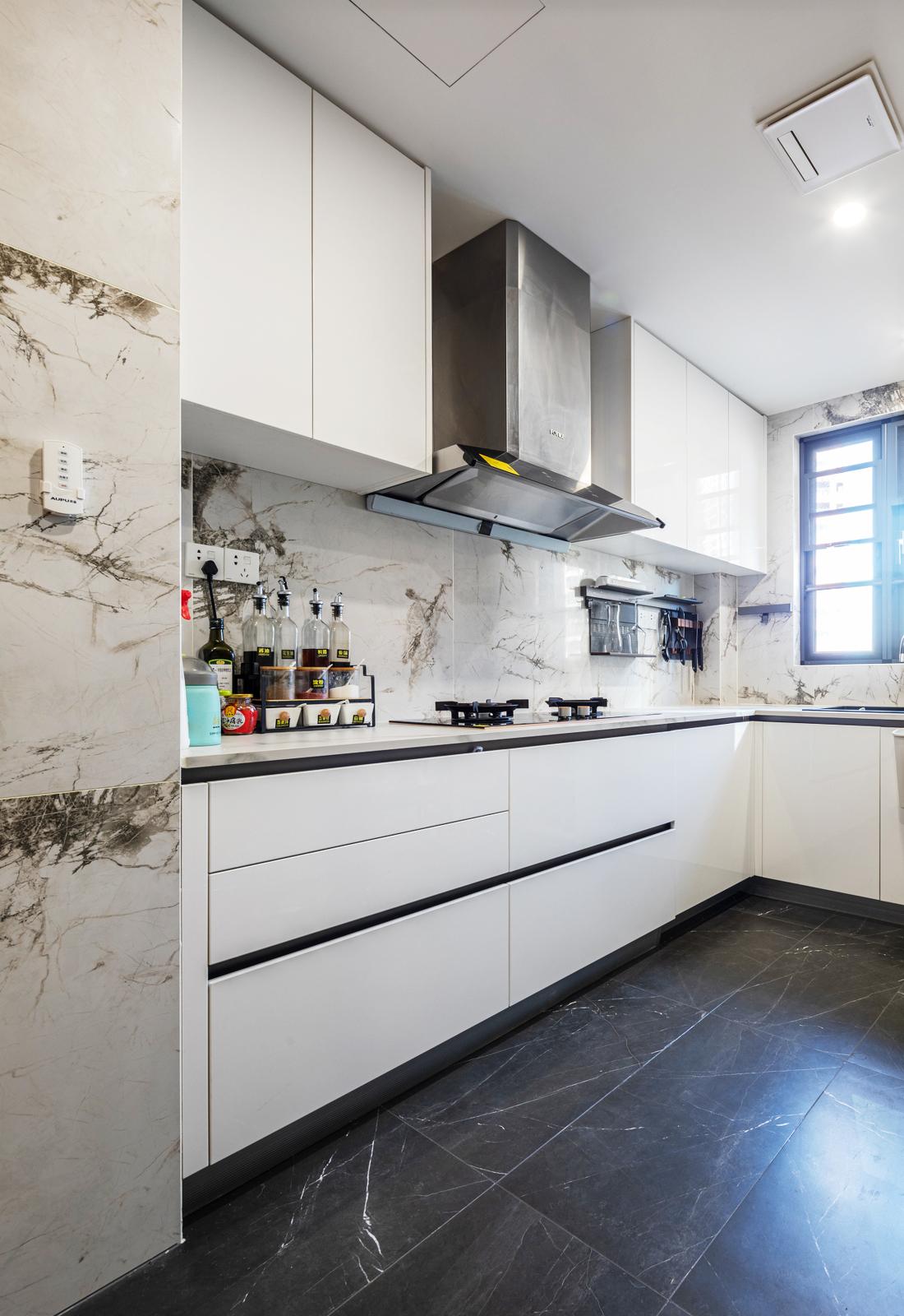 平层空间的黑与木色之美丨莫迪夫设计-15