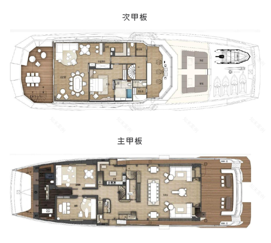 御风者 1 号 · 超级游艇设计丨中国深圳丨水平线空间设计-7