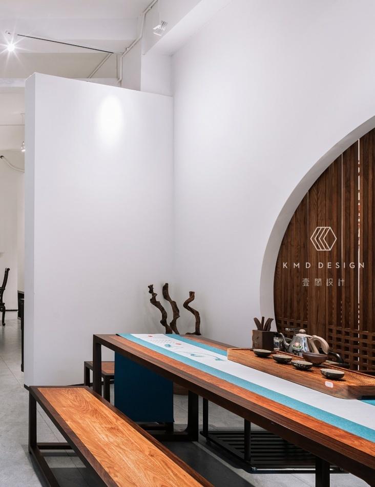 红景茶桌文化馆 | 现代简约风格演绎传统茶文化-20