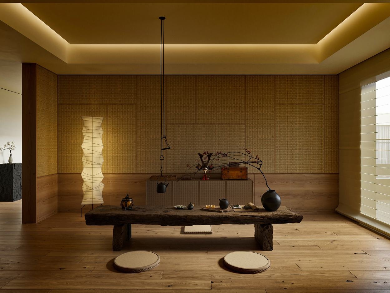 忆江南·中式别墅丨ZHBB 效果表现-56