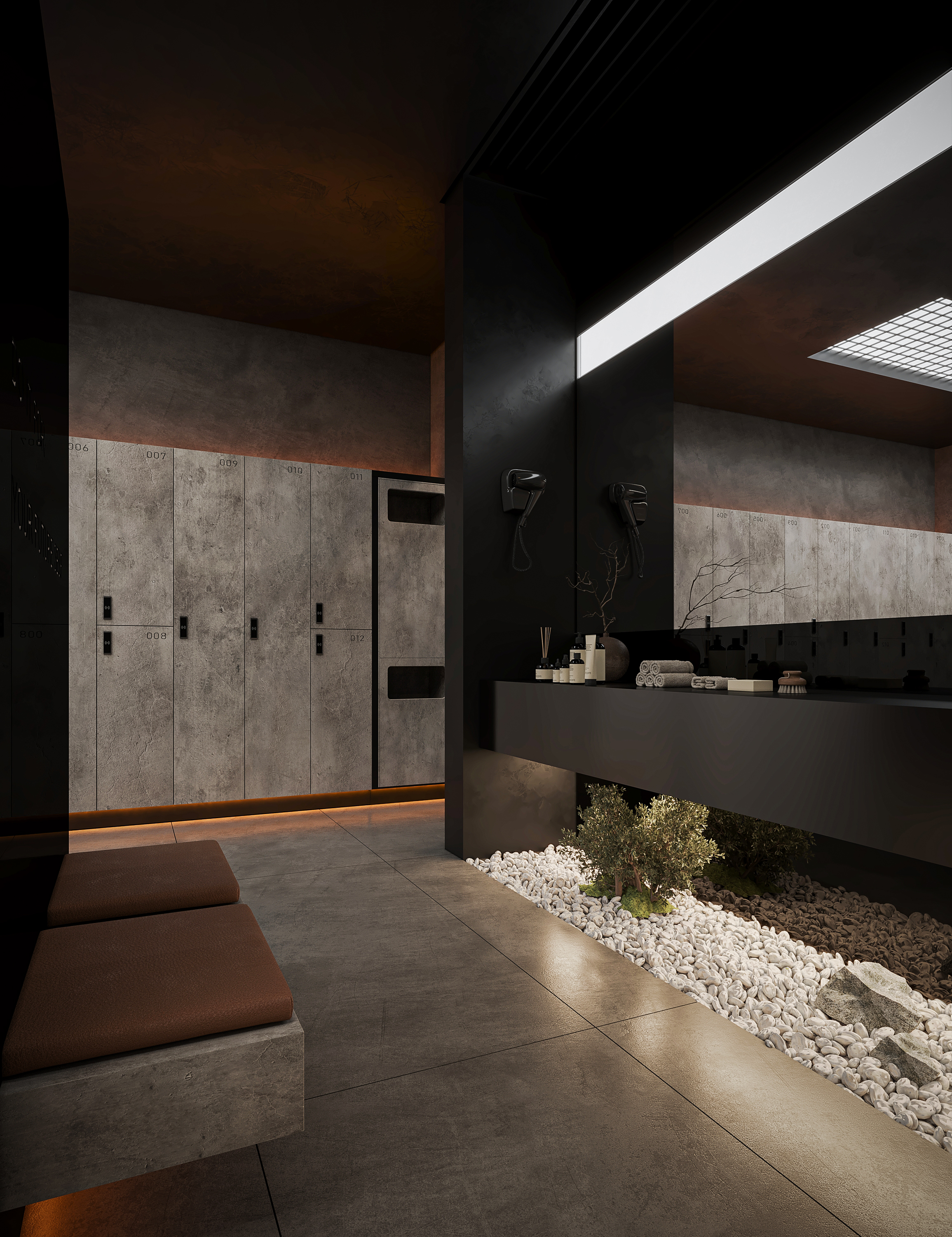 更衣室+浴室丨沙特阿拉伯丨Hagar Okasha-7