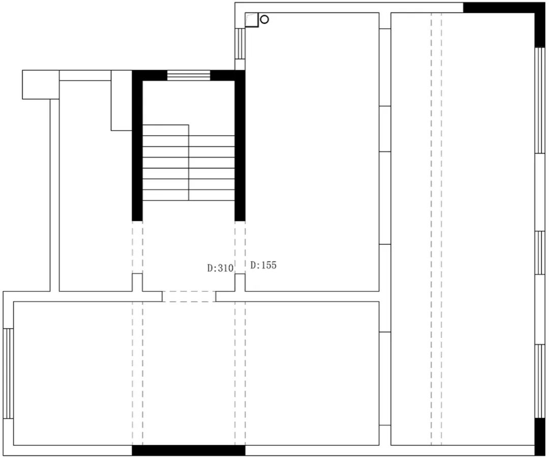 曲江大城·210㎡上叠现代简约别墅设计丨青马别墅空间设计-41