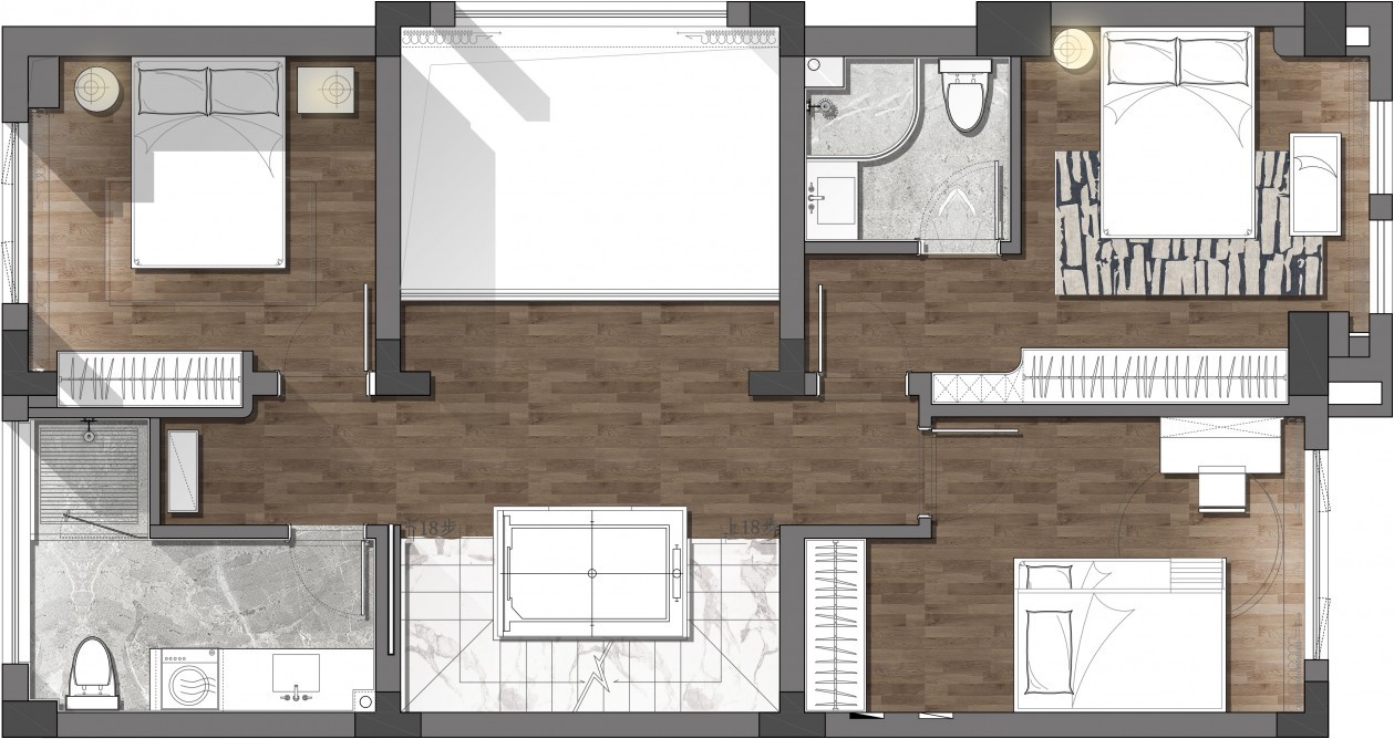 合肥九台别墅丨中国合肥丨飞墨设计-33