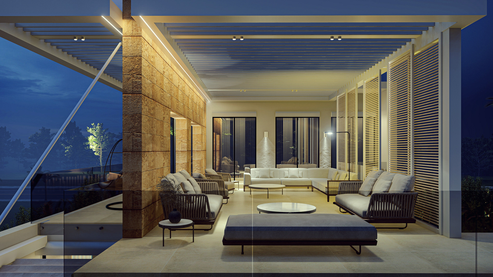 贝壳别墅丨埃及亚历山大丨Mental Flame Design Consultancy-30