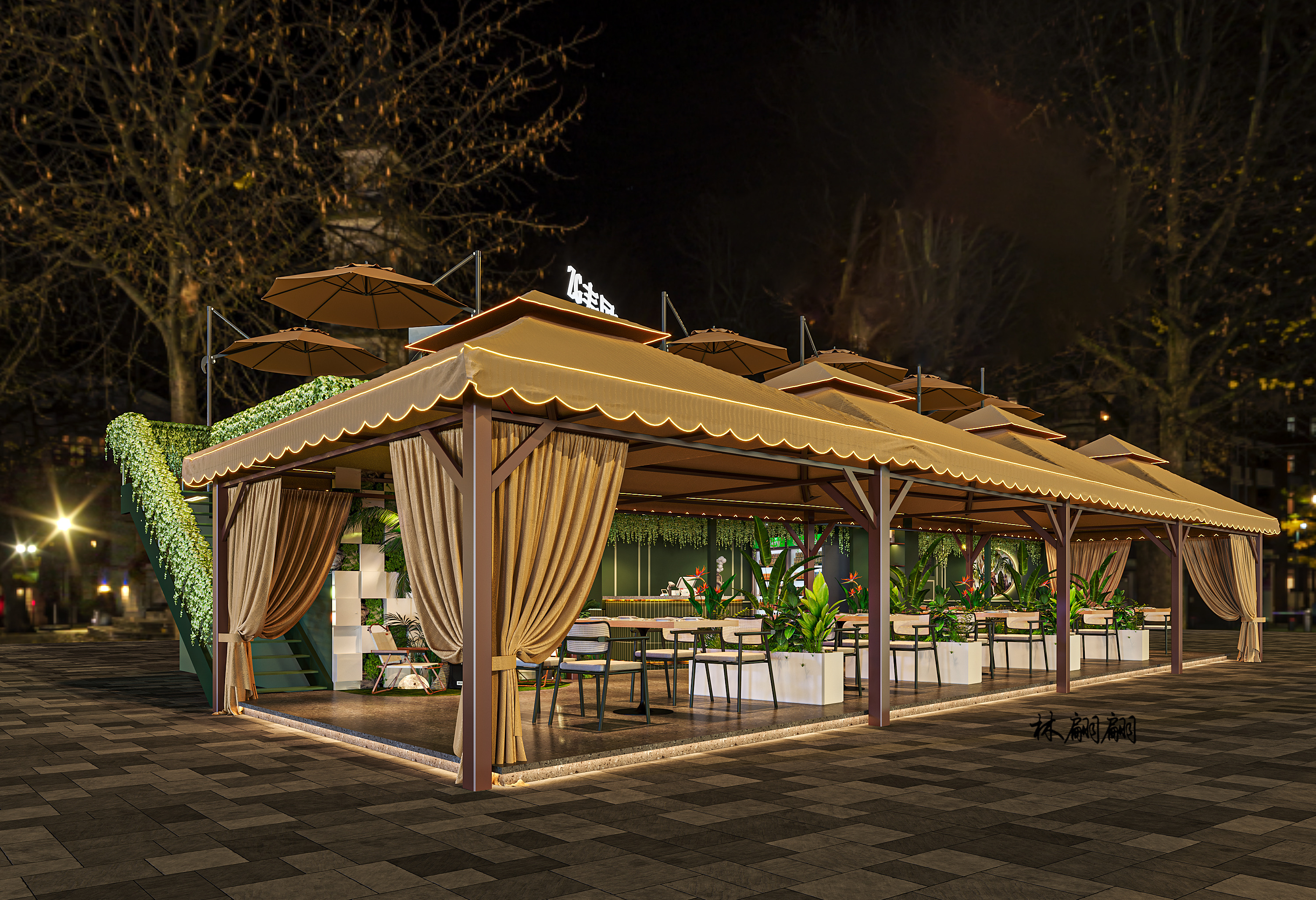 餐饮空间|烤肉店设计-0