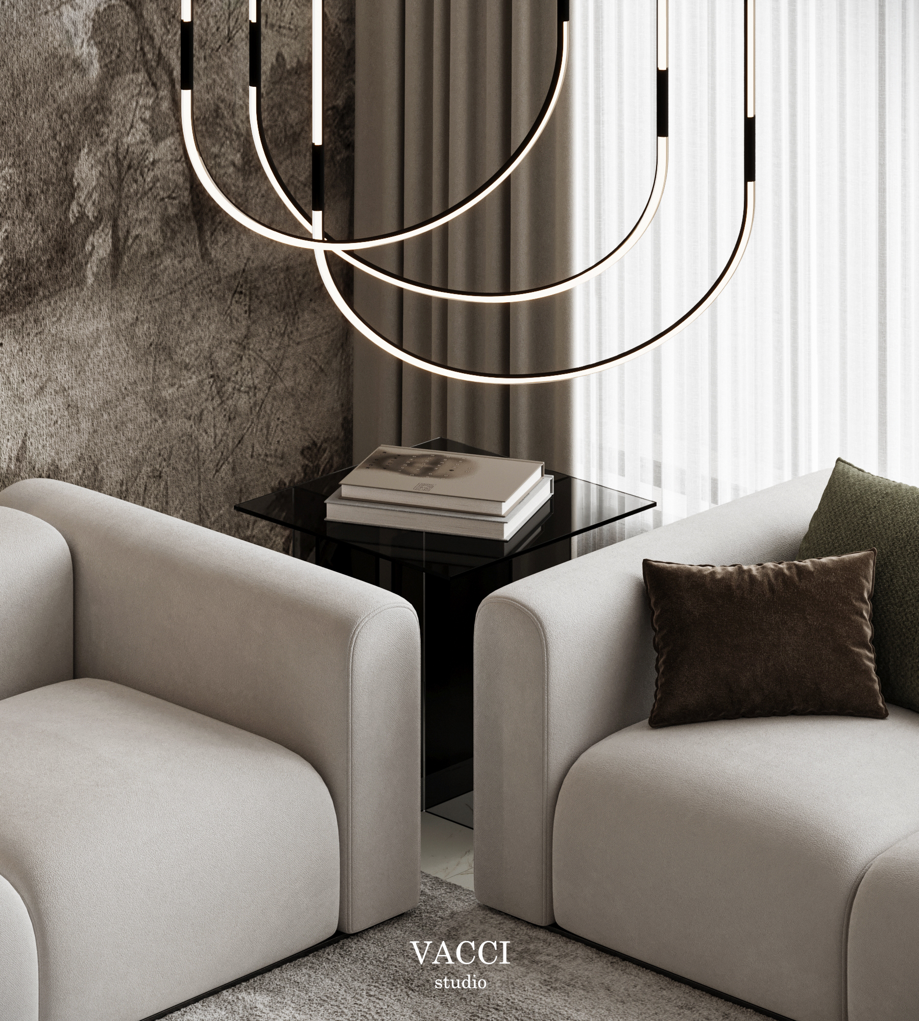 公寓接待大厅丨Vacci Studio-3