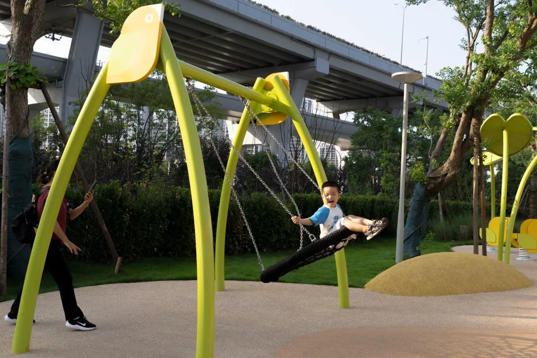 风是童年的翅膀丨宁波金茂精灵鸟公园-118