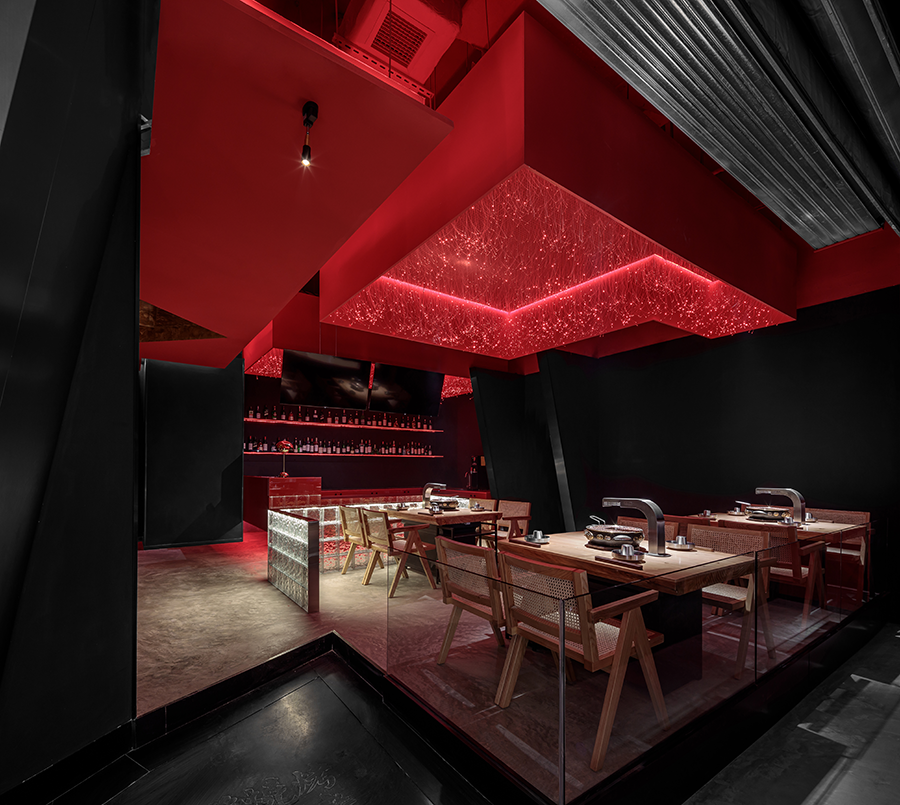 成都火山岩洞,妙香山火锅店-16