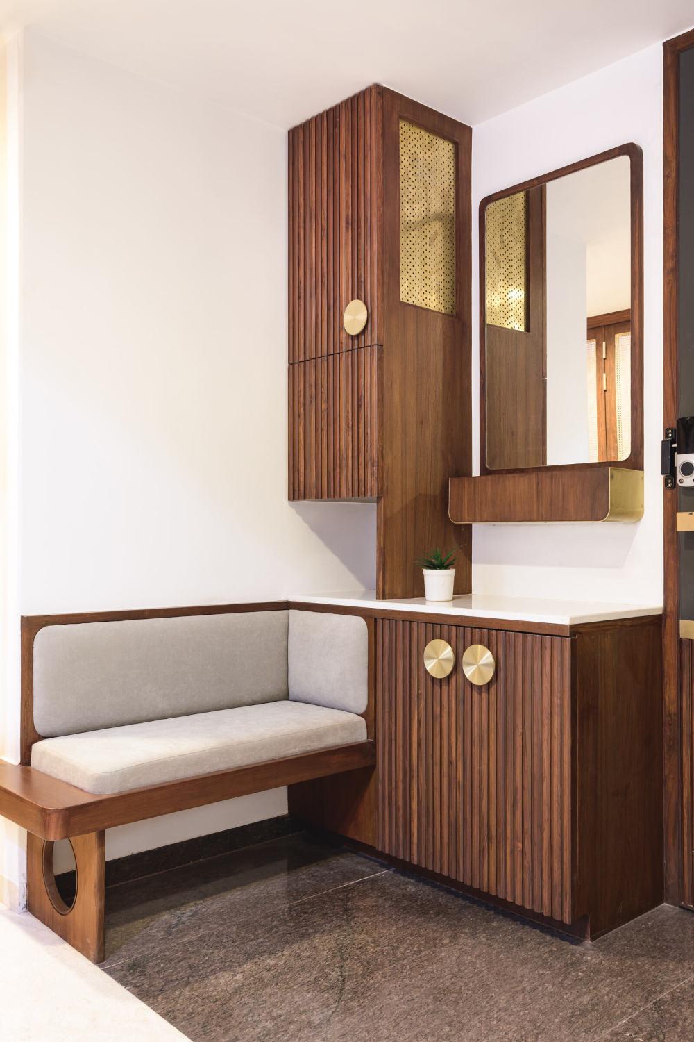 印度家庭公寓设计丨Veeram Shah-5