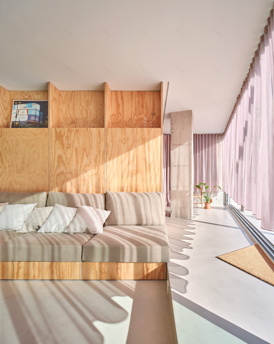 模糊 2 阁楼翻新丨西班牙巴塞罗那丨Bajet Giramé-9