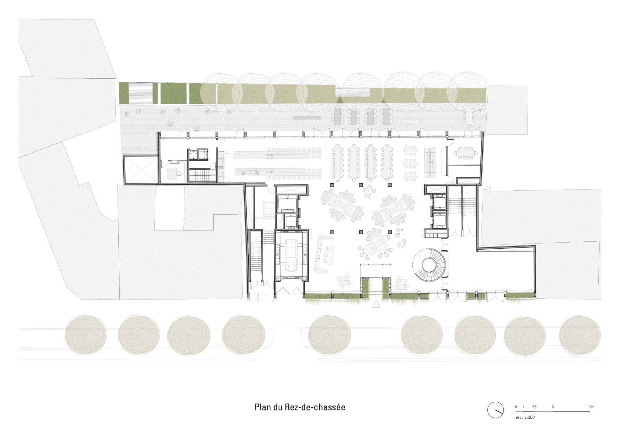 巴黎 Villa M丨法国巴黎丨法国巴西建筑事务所 Triptyque Architecture-39