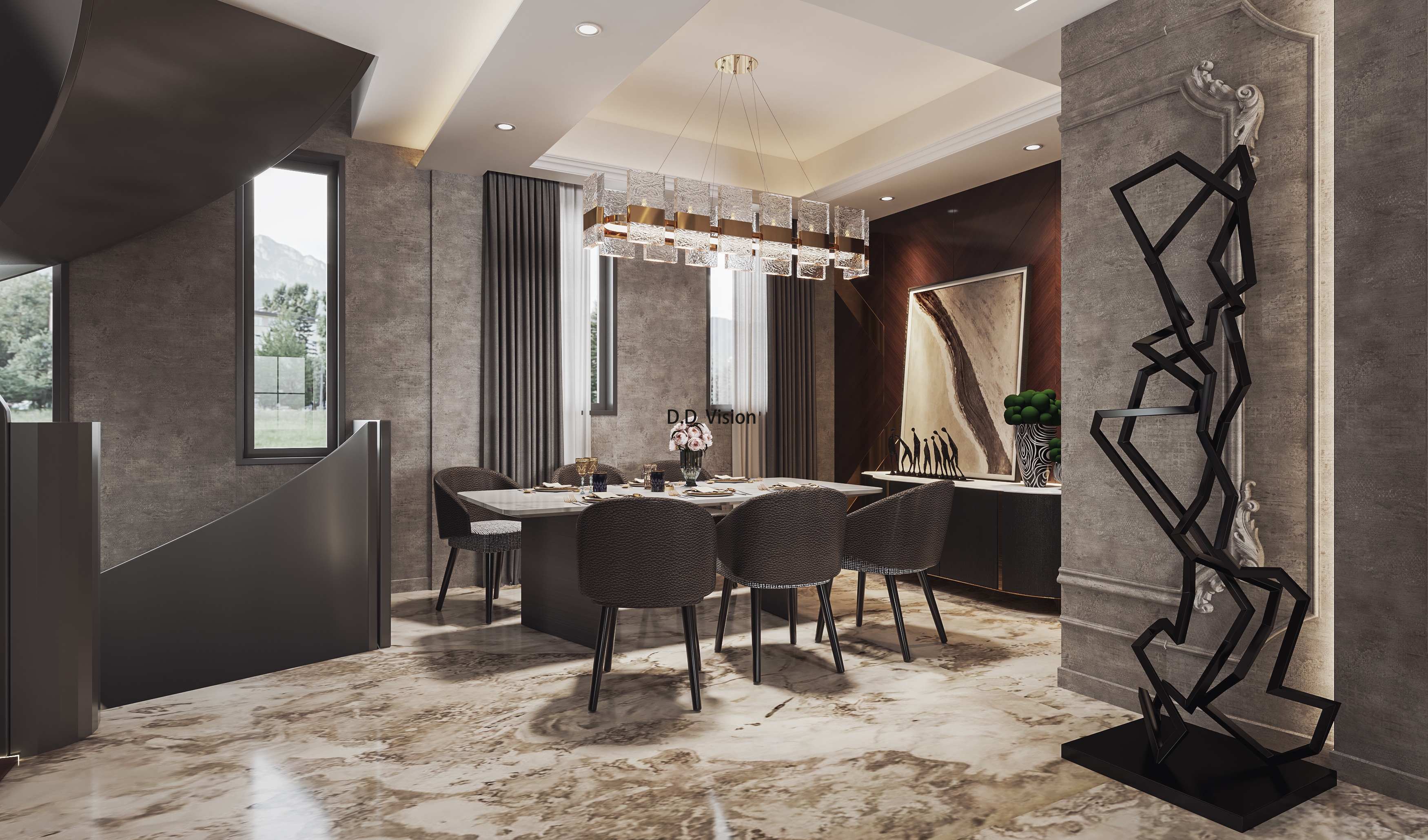 现代平层设计-41