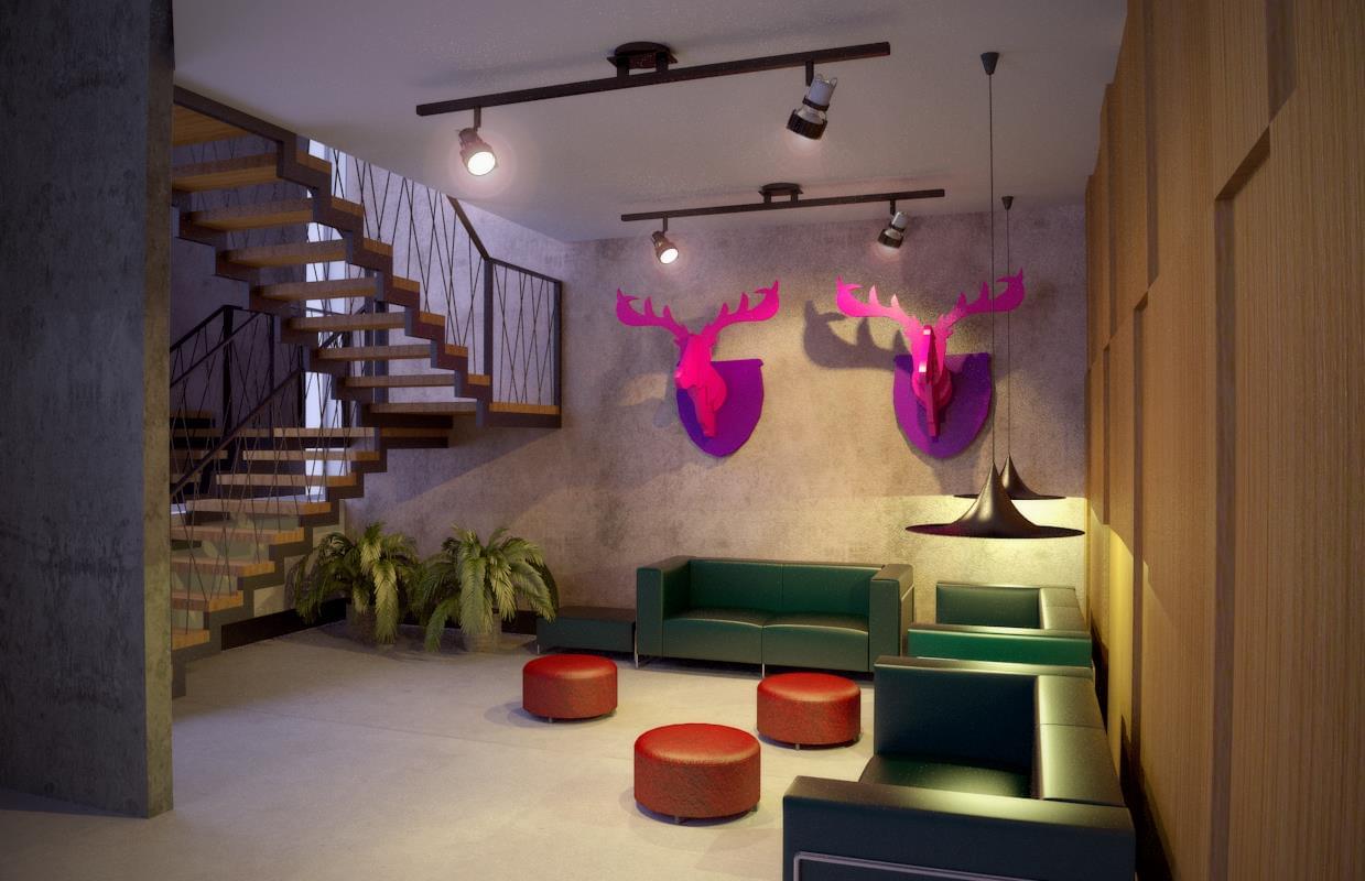 惊艳的机场休闲餐厅设计-6