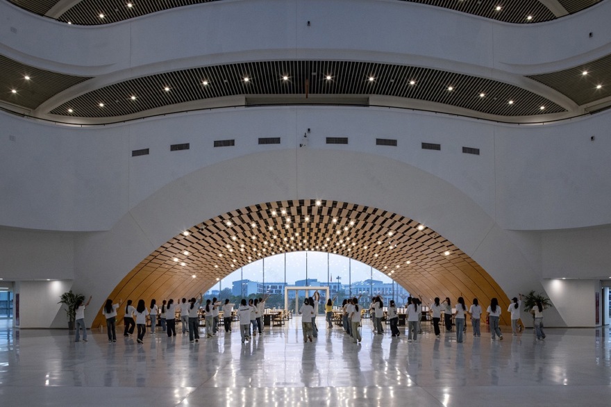 河南信息科技学院图书馆丨中国鹤壁丨同济大学建筑设计研究院(集团)有限公司 四时方院-44