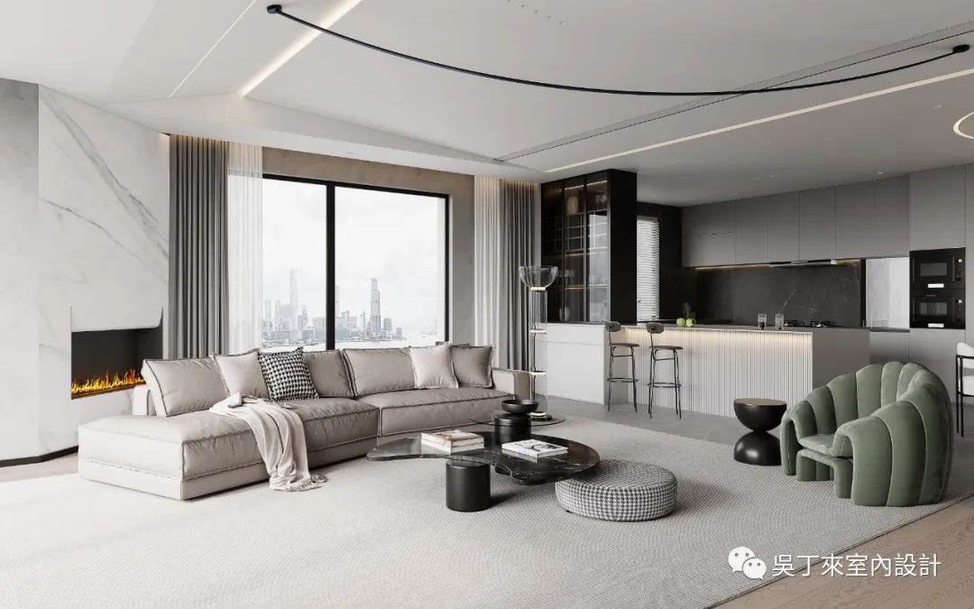 风驰私宅 · 吴丁来设计的艺术空间之旅丨中国宁波丨东易日盛-15