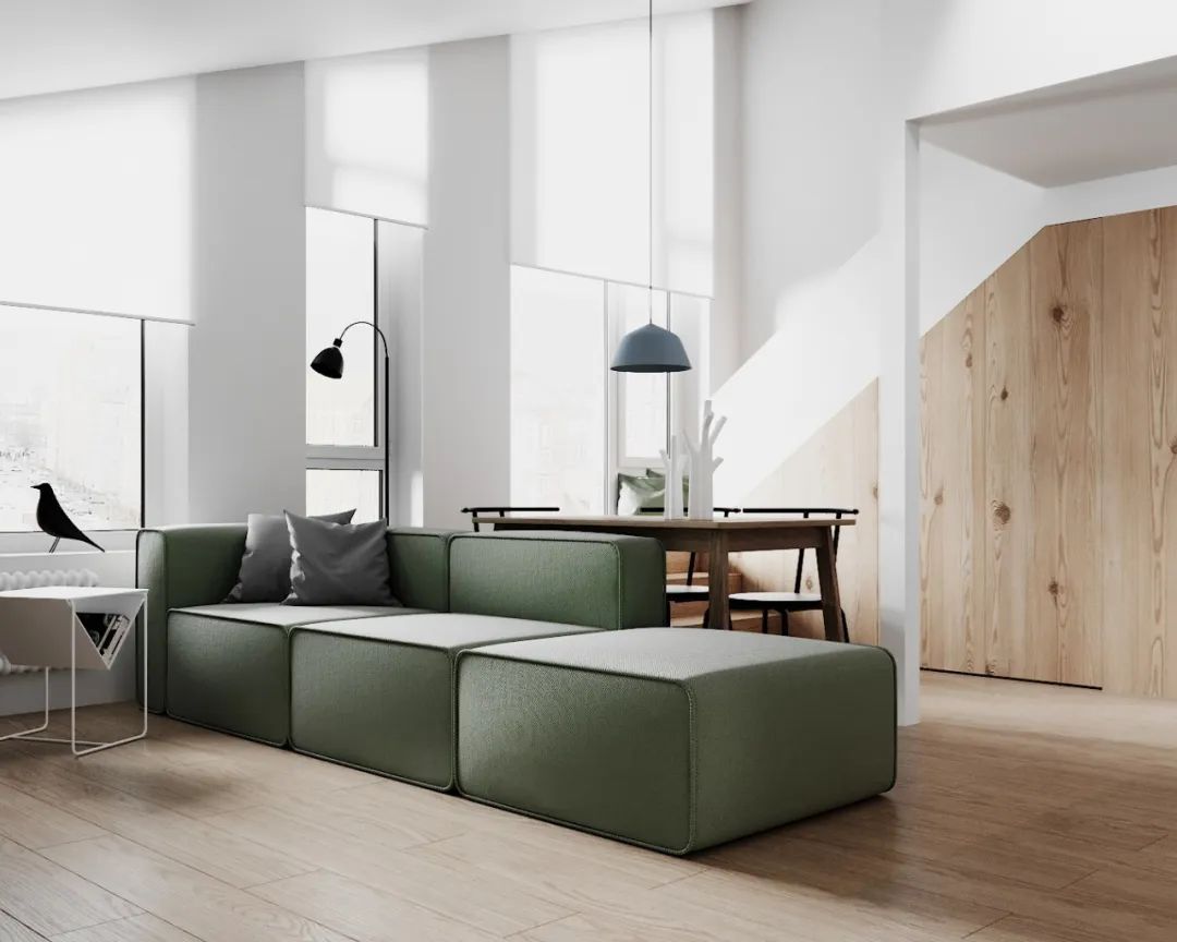 30㎡一居室公寓，高颜值多功能空间设计-11