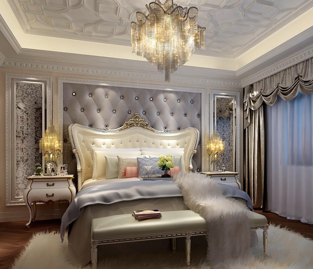 大寨别墅 | 欧式奢华,金属与大理石的华美乐章-7