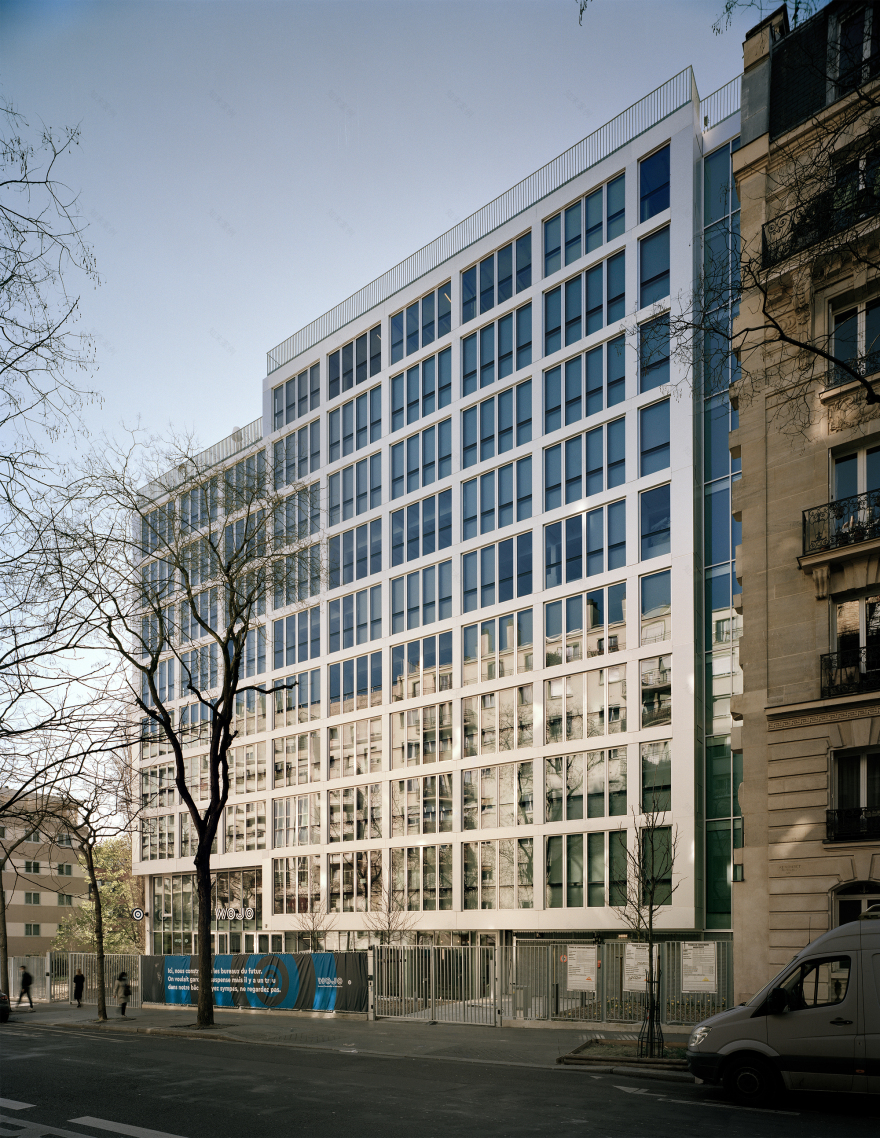 巴黎 Tolbiac 街办公楼改造丨法国巴黎丨M Vilo Bach Architecture-22