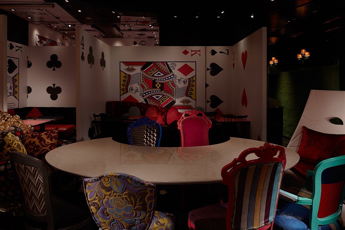 Тематические рестораны Алиса в стране чудес - 40 фото интерьеров-53