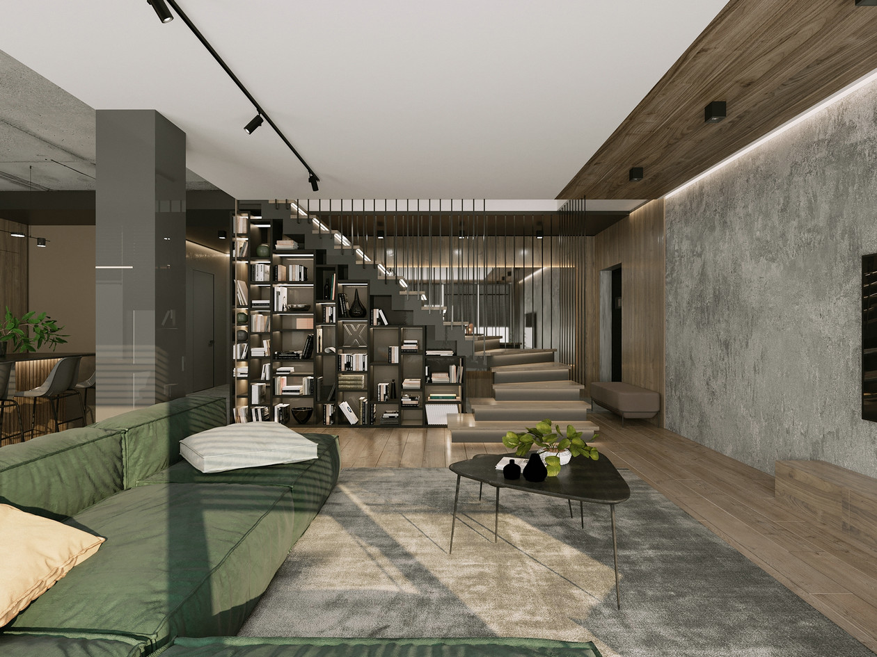 大平米复式空间设计-3