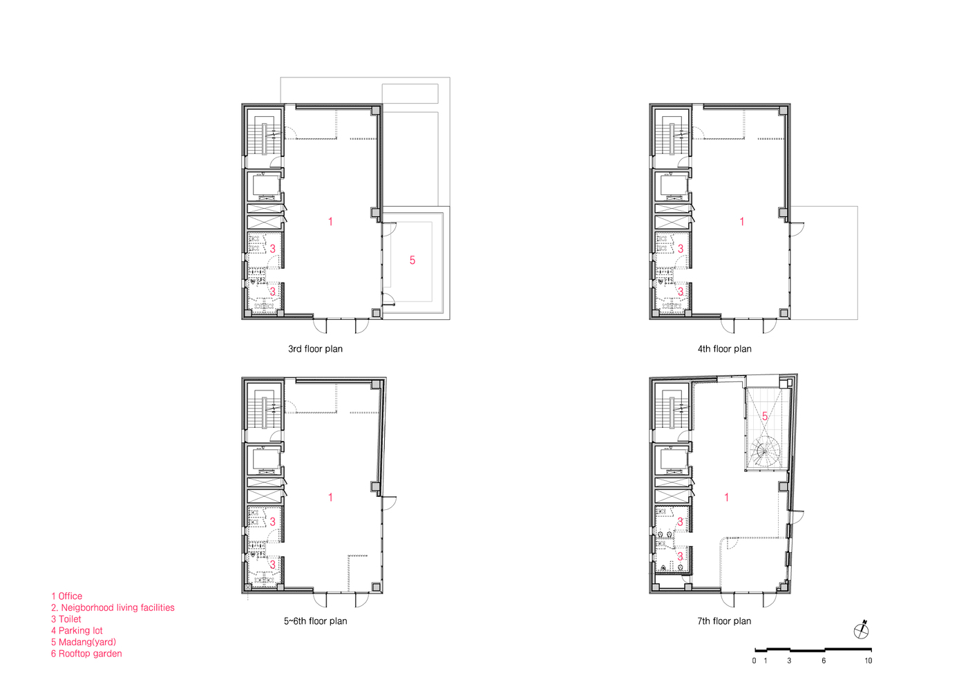 韩国柴通信办公楼丨建筑师班,Fluxys 实验室-42