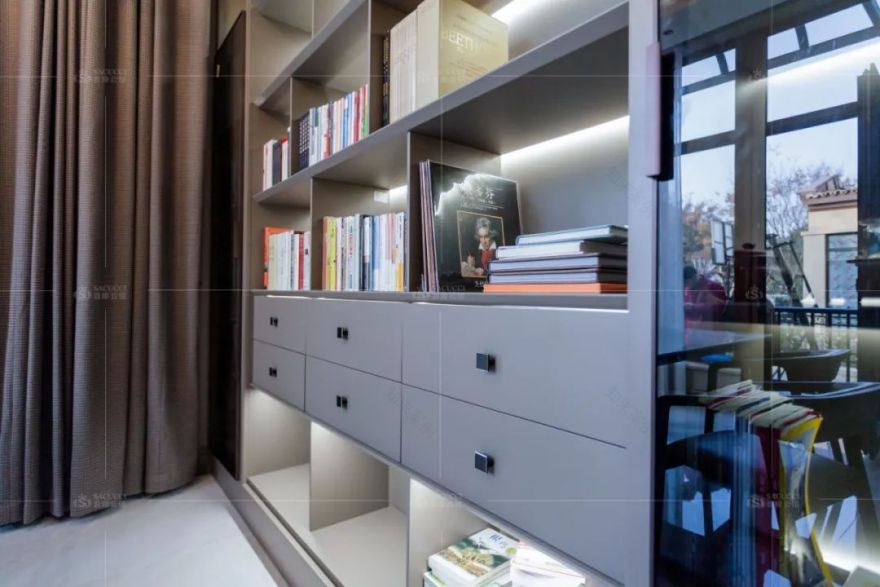 原木轻奢,恰到好处的精致空间-47