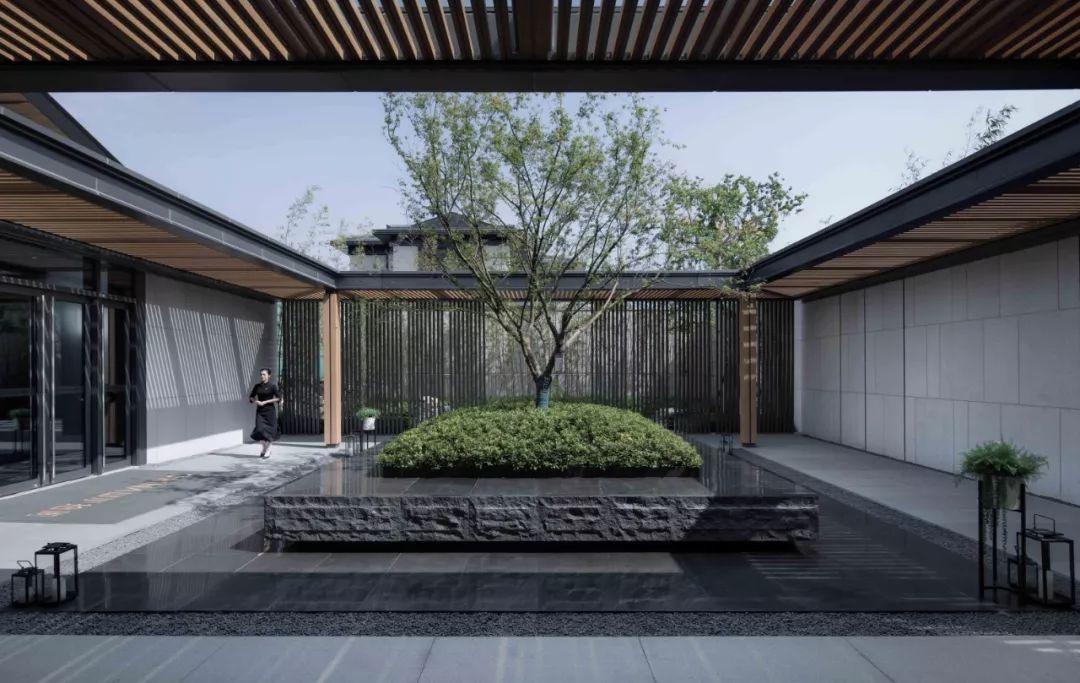 新中式园林之美丨中国上海丨广州观己设计,朗道国际设计,朗庭景观设计-0