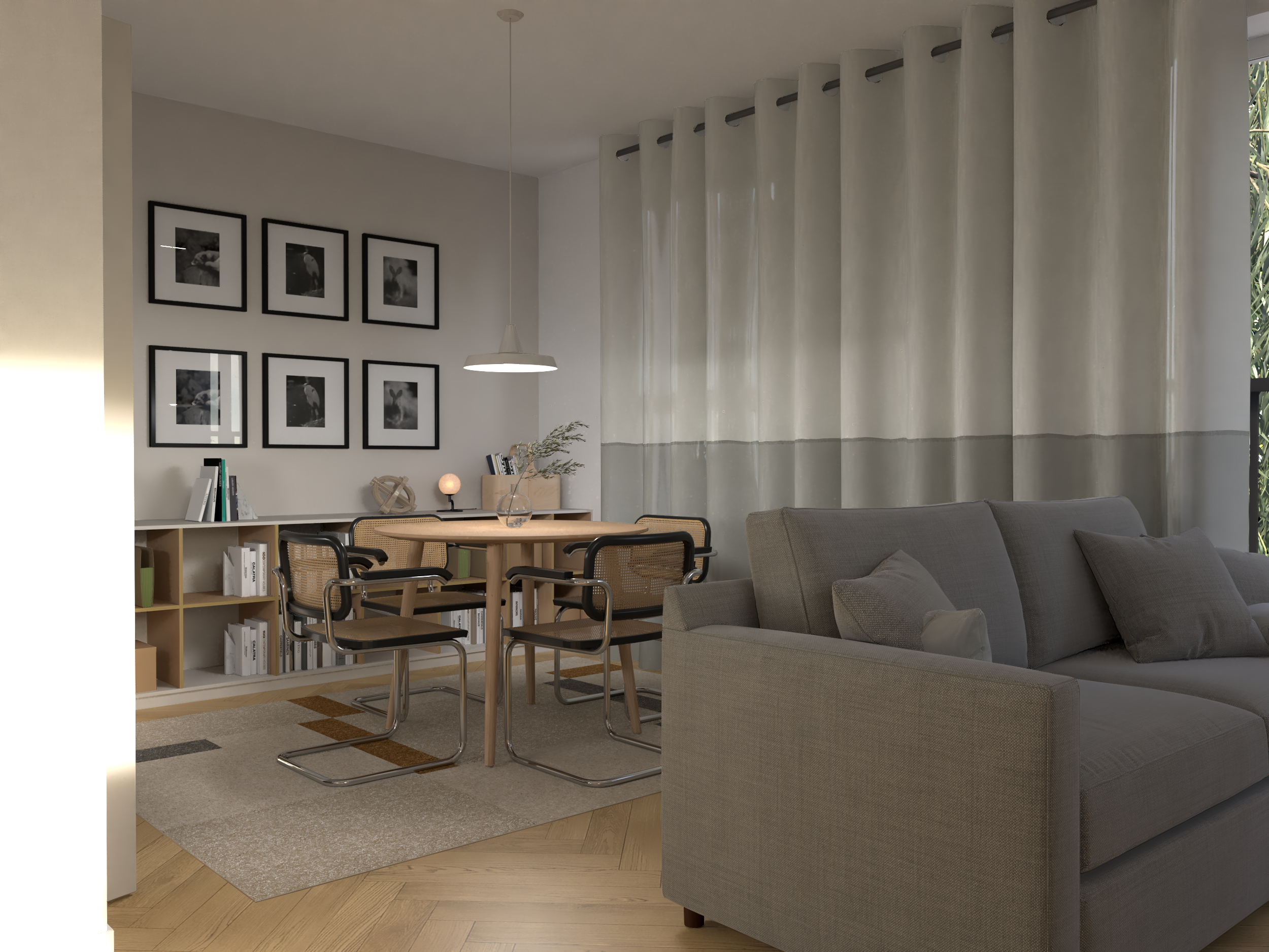 情侣公寓室内设计-7