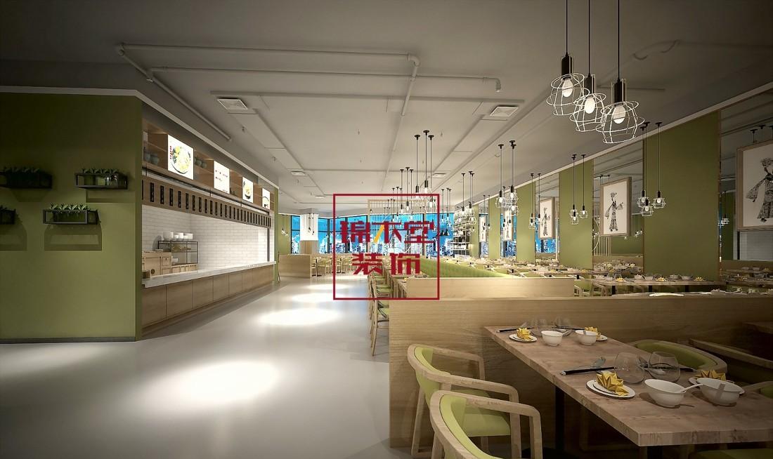 阜阳快餐店装修设计锦木堂装饰马吉鹏-2