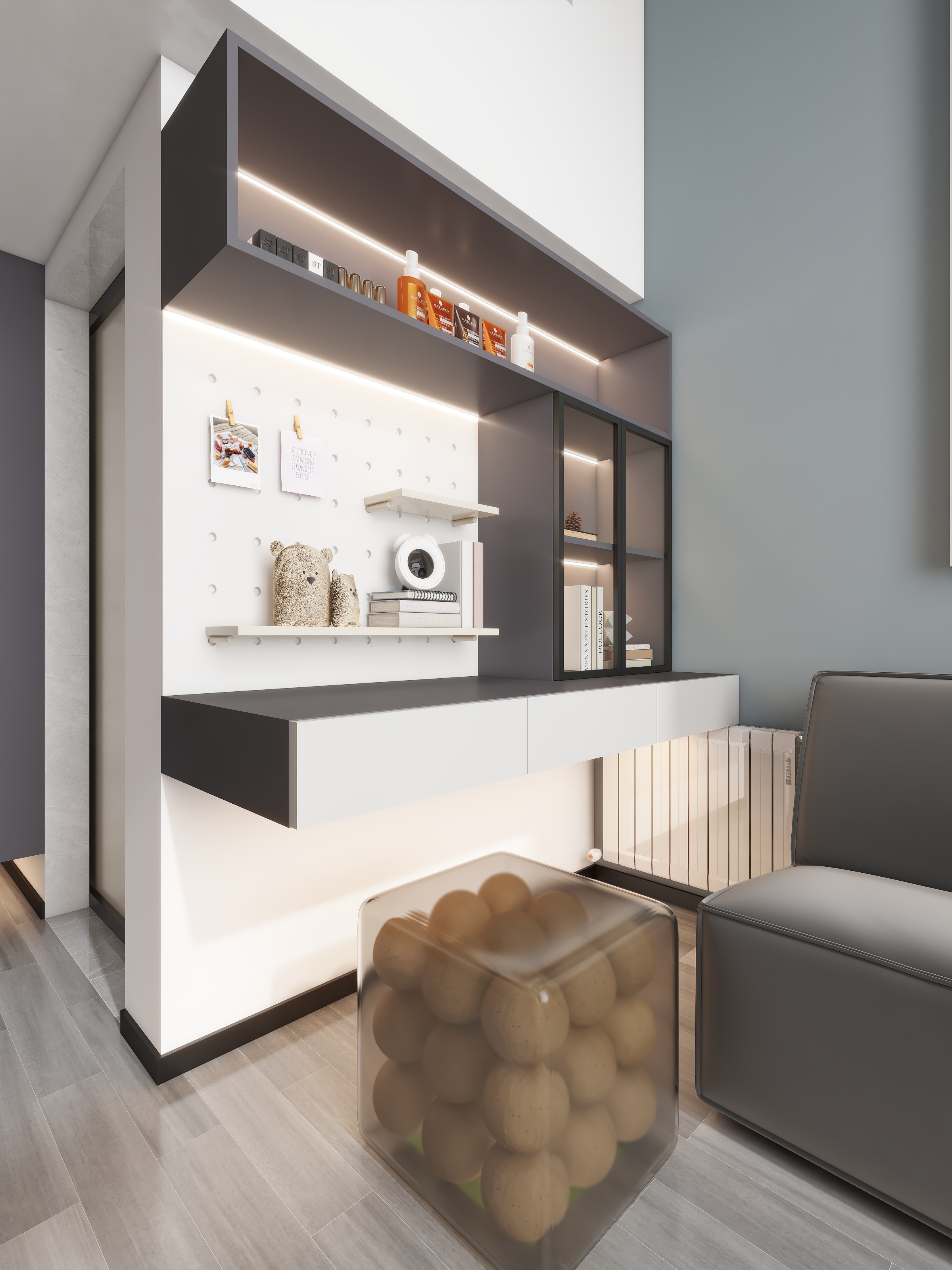 31平方现代简约LOFT公寓丨中国廊坊-11