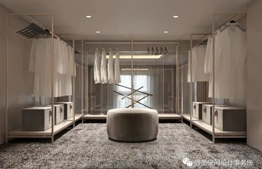 法式轻奢之美·竹墨空间设计事务所 200㎡艺术住宅-43