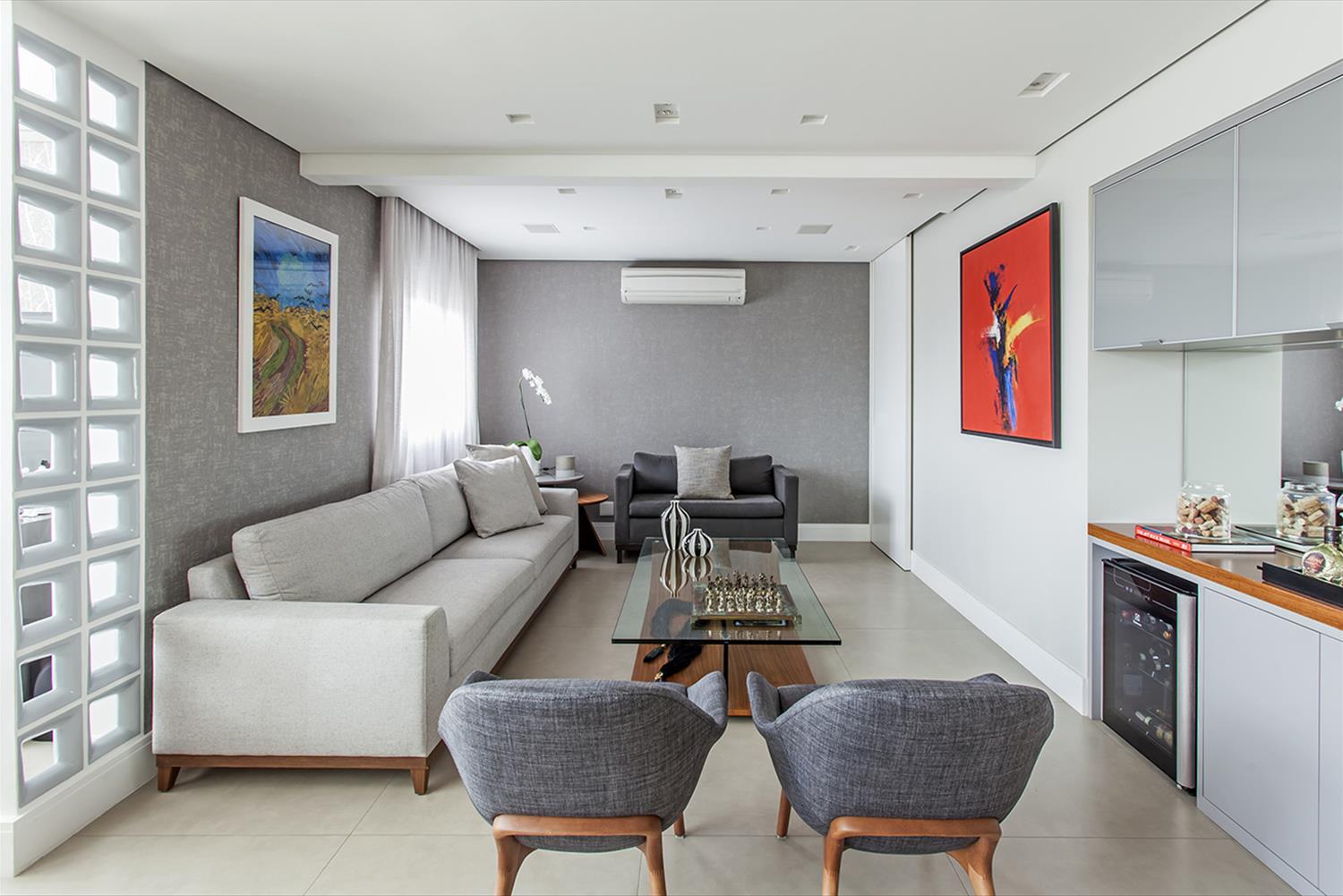 巴西卡约瓦公寓 | 木质与现代的完美结合-1