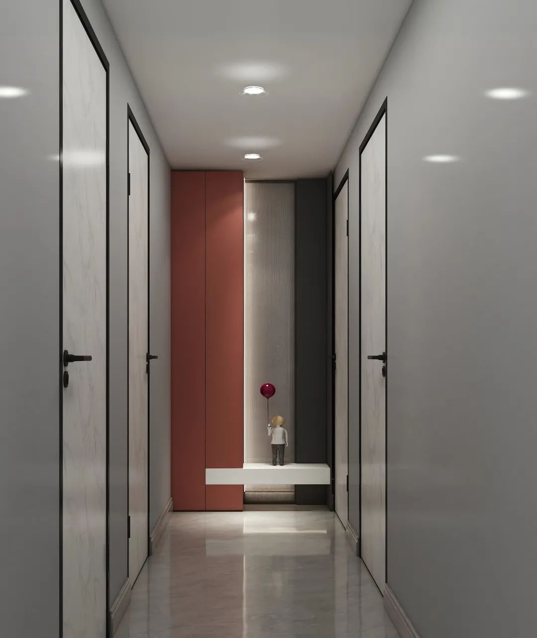 轻奢时尚 190㎡大宅设计丨中国益阳丨杨桂珍-26