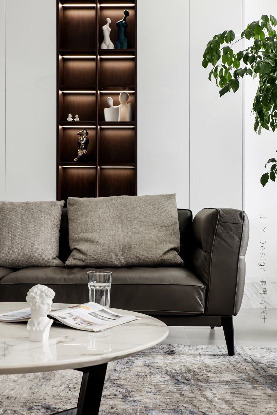 贾峰云打造“秋如画”私家叠墅,艺术生活空间典范-16