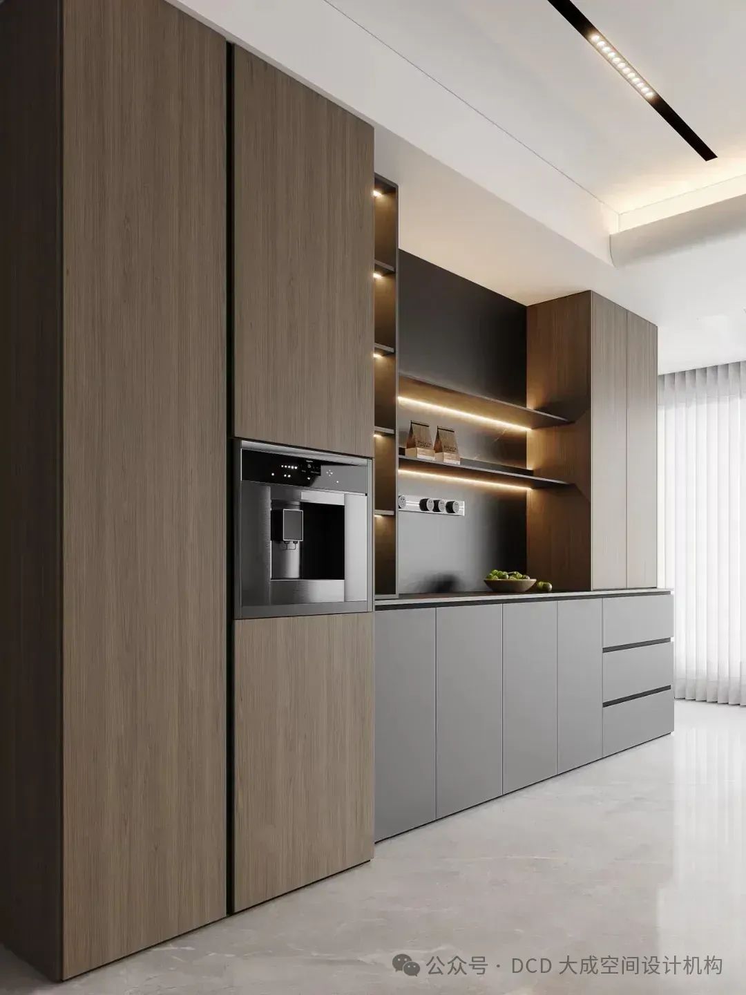 餐边柜这样设计,好看又实用,高级感满满-19