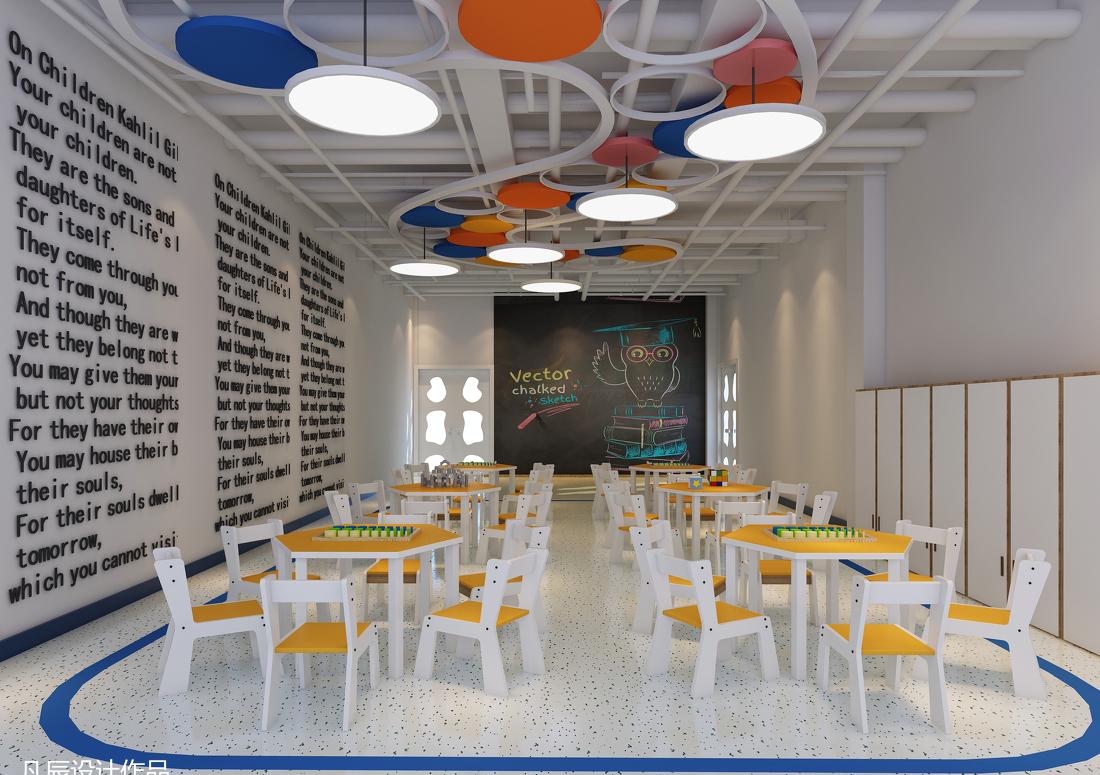 "多彩童话"幼儿园 | 温暖木元素打造快乐学习空间-11