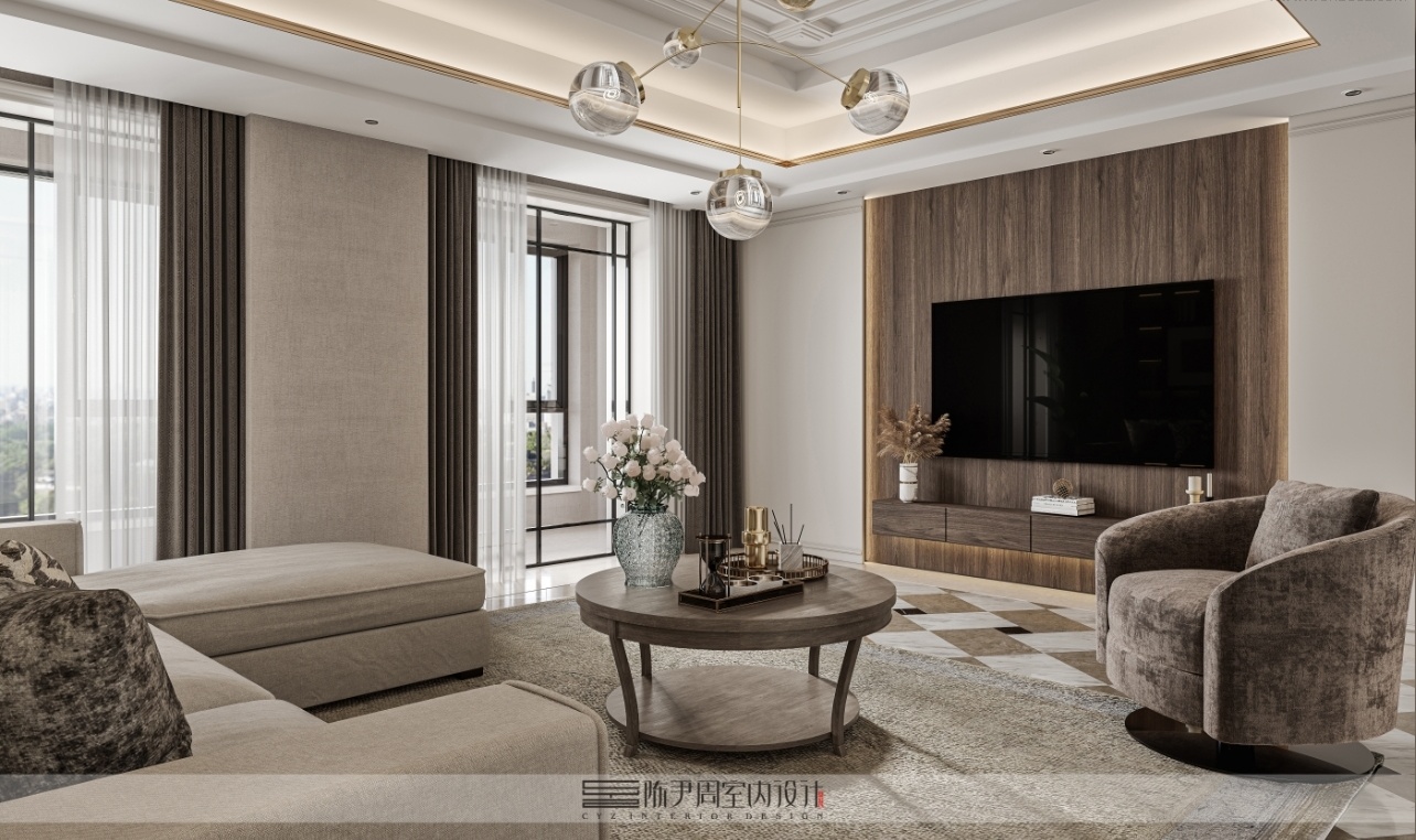 露香园 · 现代美式清新平层设计丨中国上海丨上海陈尹周室内设计-22