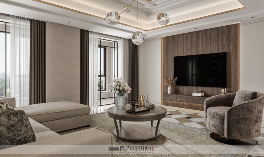 露香园 · 现代美式清新平层设计丨中国上海丨上海陈尹周室内设计-22