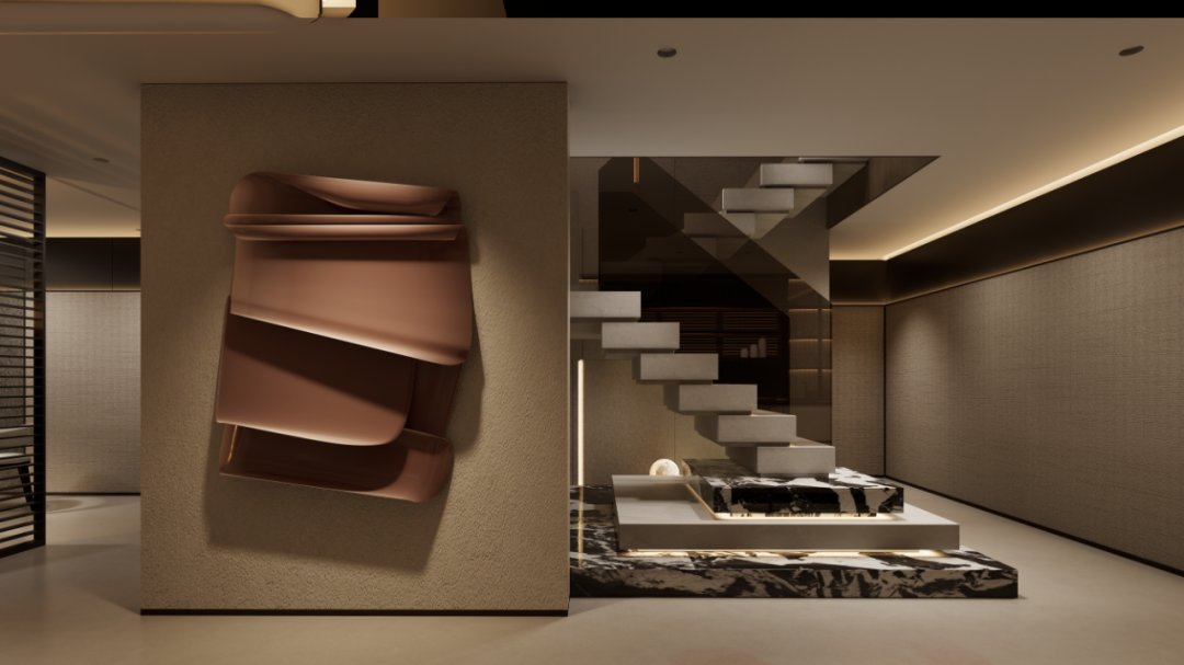 MORNING·私宅|金沙大境湾300㎡轻奢跃层，都市新贵的艺术栖居。-28