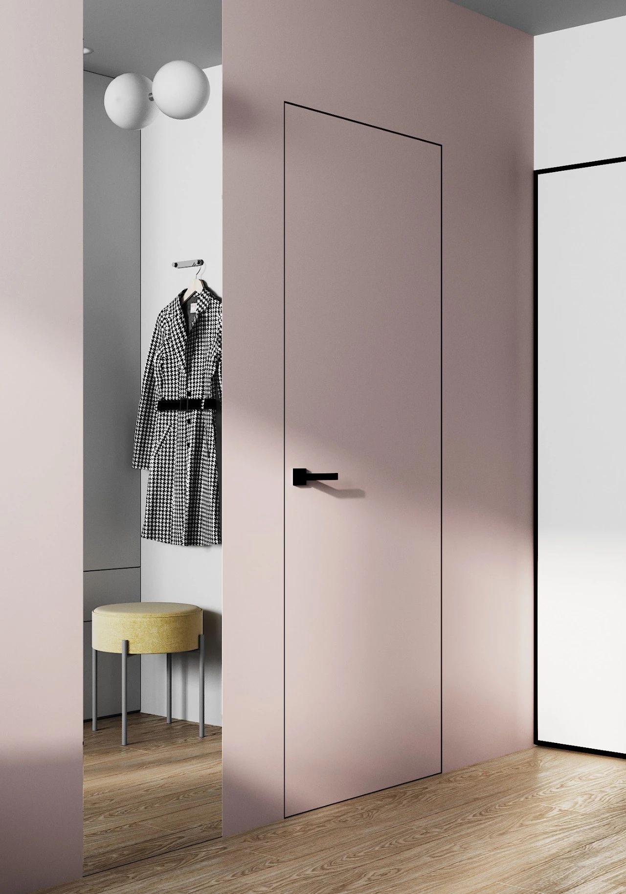 气质非凡的 80㎡空间设计丨Olga Bondar-87