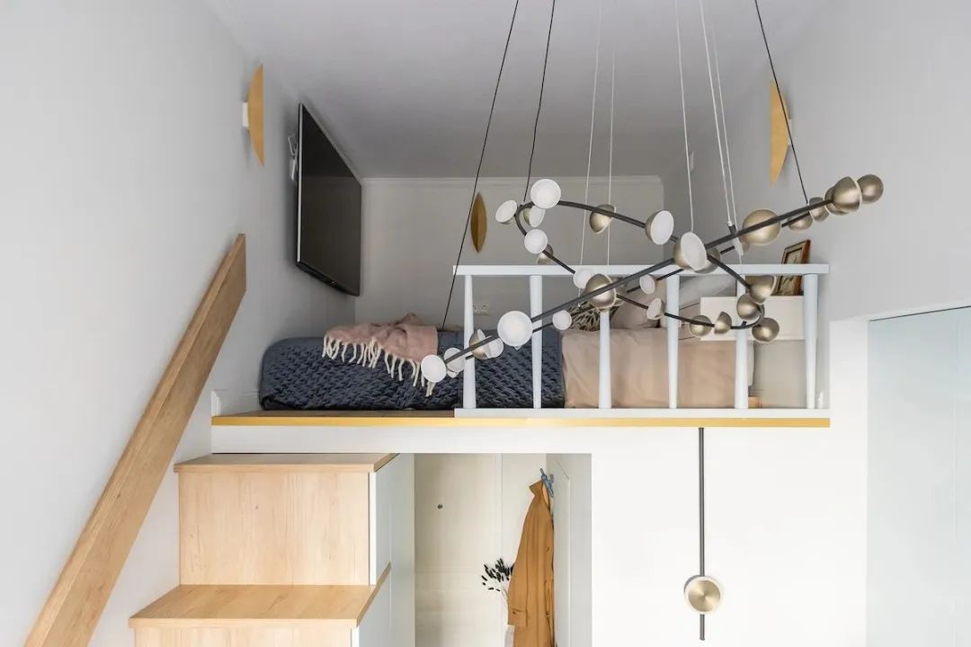 14㎡迷你型公寓设计丨Polina Andreeva-30