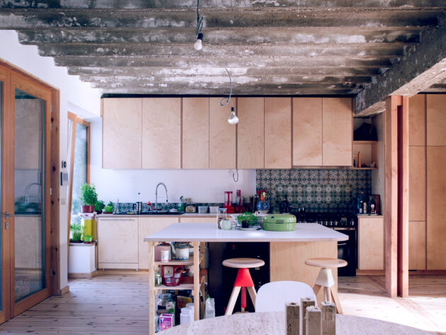 布鲁塞尔工业建筑改造住宅及陶瓷工作室丨比利时丨AgwA,Evelia Macal-65