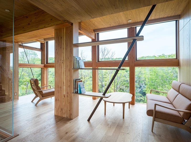 禅意空间 · 坂茂悬浮森林木结构禅修场丨日本兵库-56