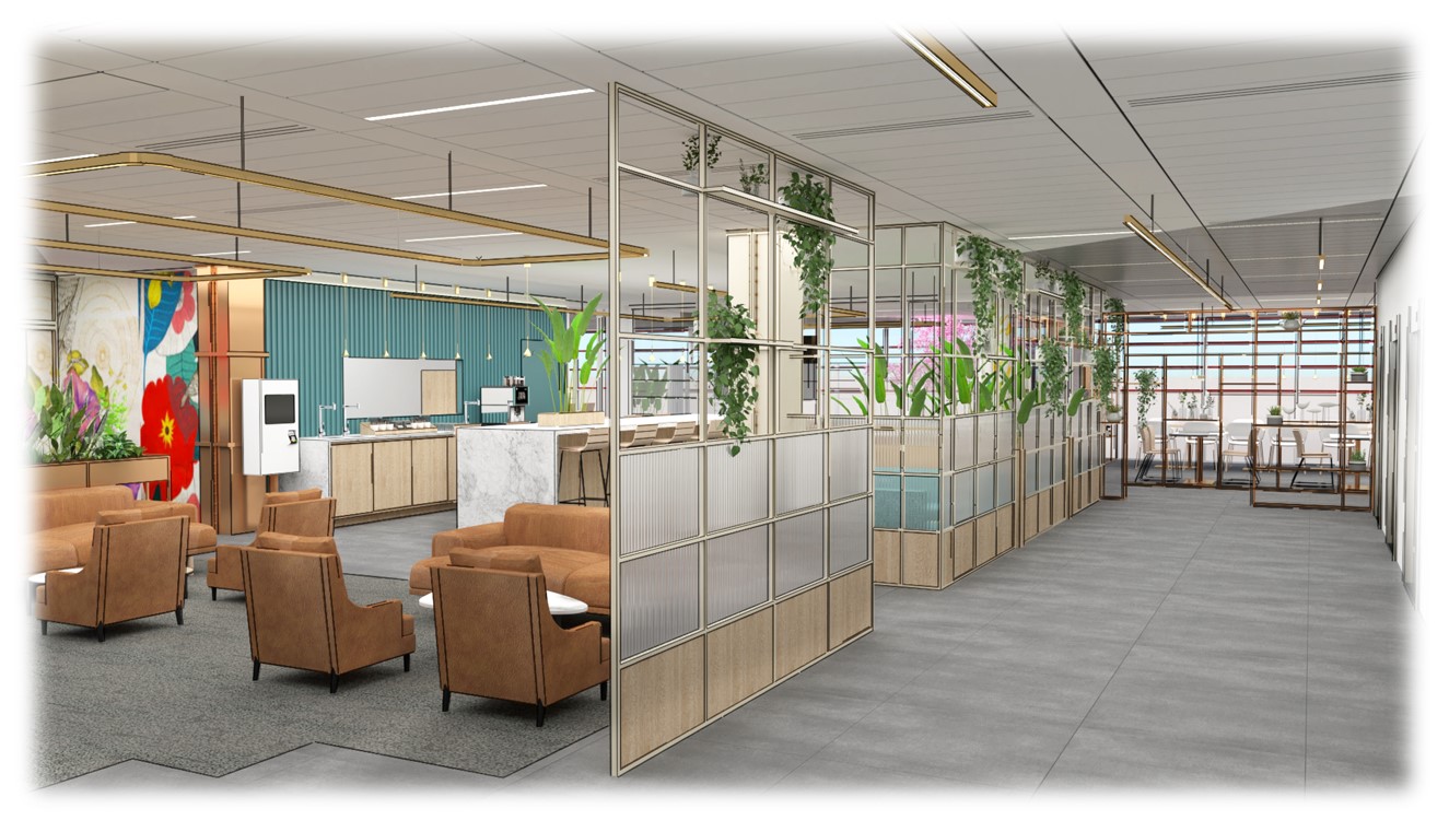 PWC 6th Floor Staff Restaurant, Seating Area & Lounges-13