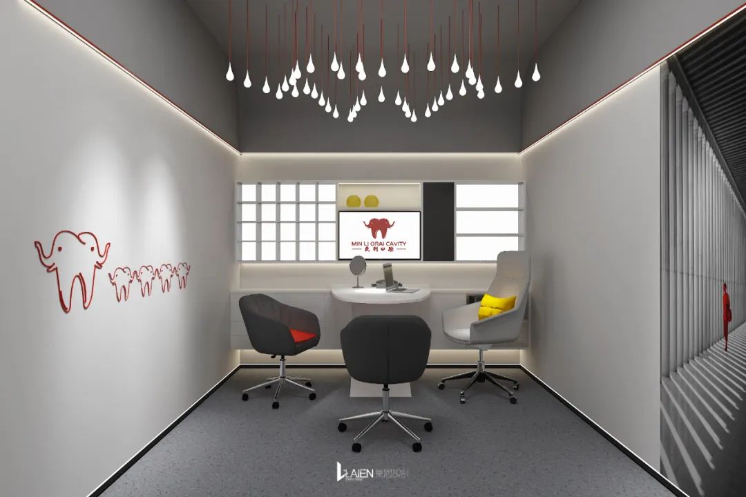 杭州民利口腔西湖店 | 莱恩设计打造现代时尚口腔治疗空间-34