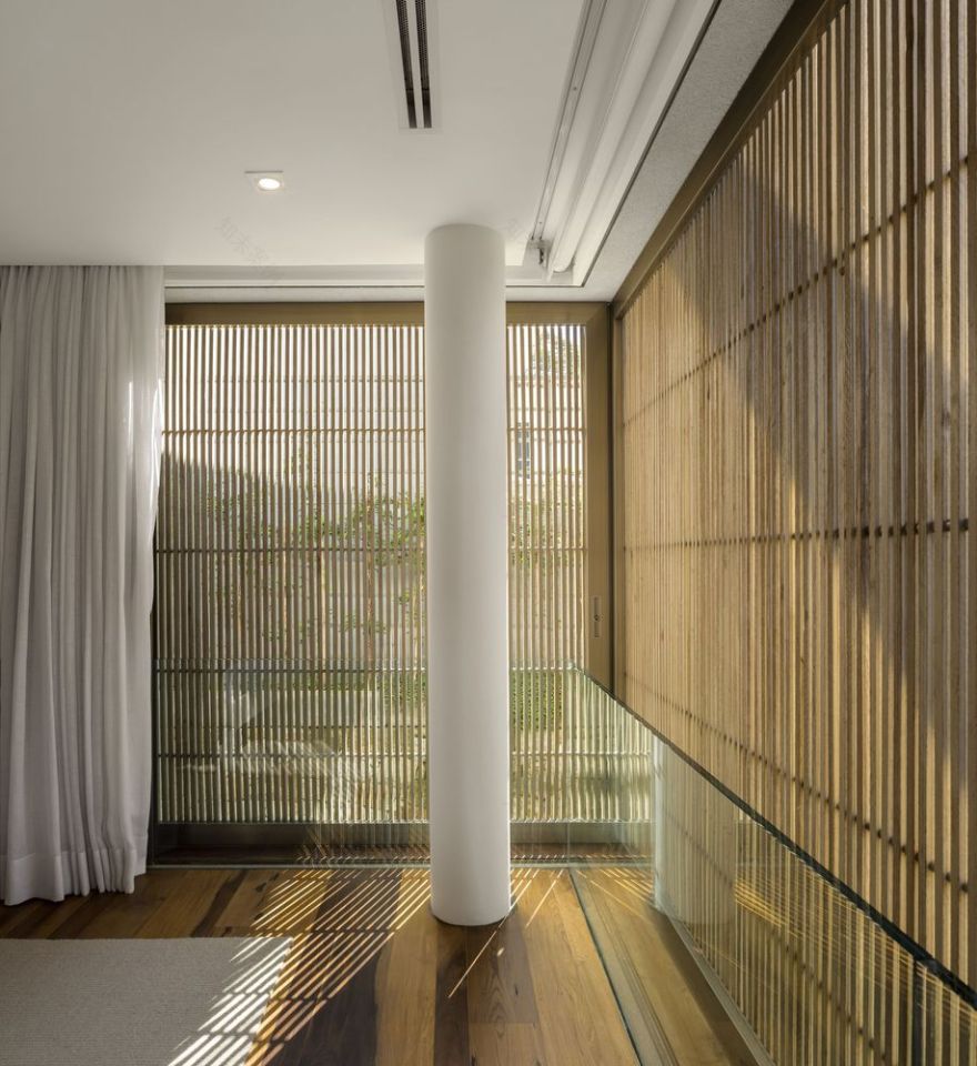 巴西圣保罗简约别墅,融入自然的绿意生活-29