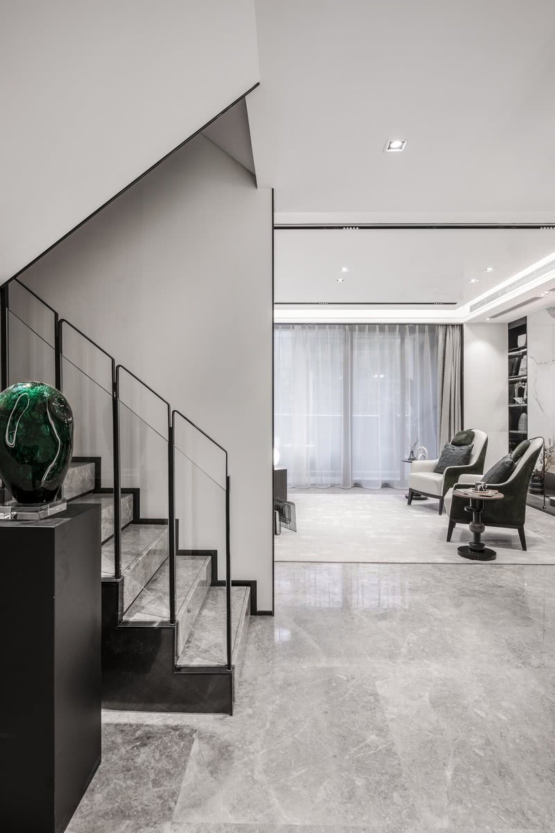 武汉绿城凤起乐鸣叠拼样板房 | 艺术与现代的完美融合-15